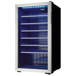 Danby Tempered Glass Wine Cooler (3.3 cu. ft.) - DWC93BLSDBR1