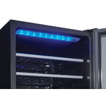 Danby Tempered Glass Wine Cooler (3.3 cu. ft.) - DWC93BLSDBR1