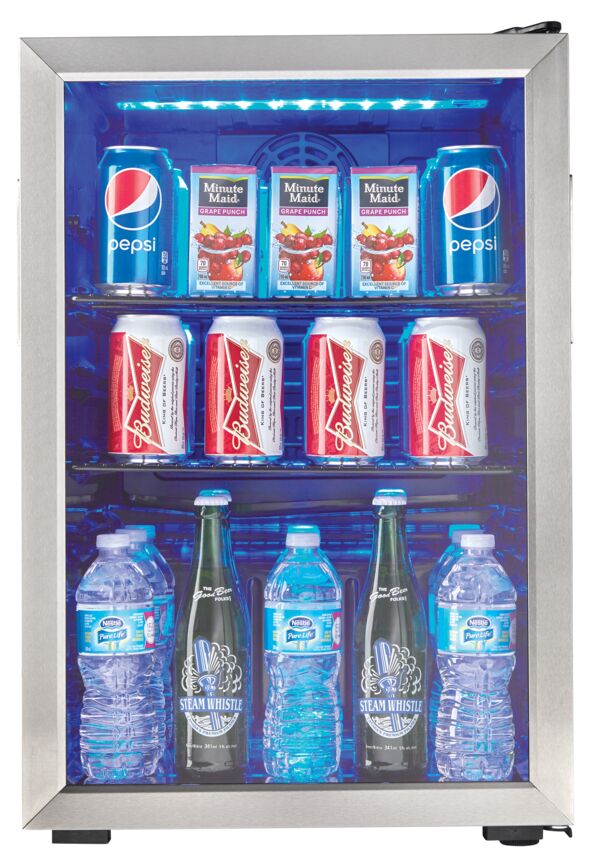 Danby Tempered Glass Stainless Trim Beverage Centre (2.6 cu. ft.) - DBC026A1BSSDB