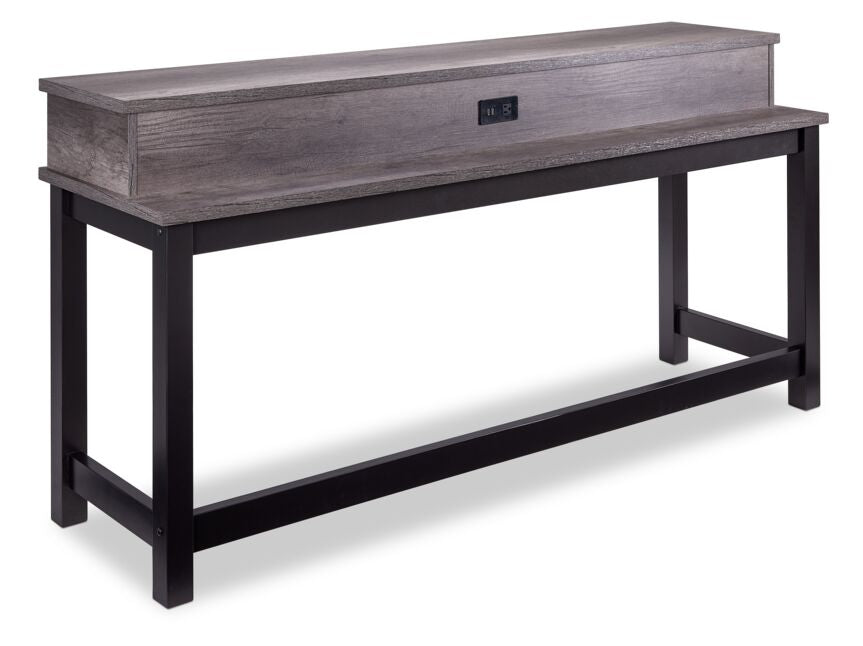 Dean Console Table and Stool Set - Greystone