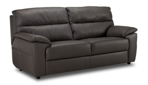 Toscana Leather Sofa-Grey