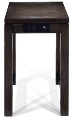 Diamond 16" Side Table - Walnut