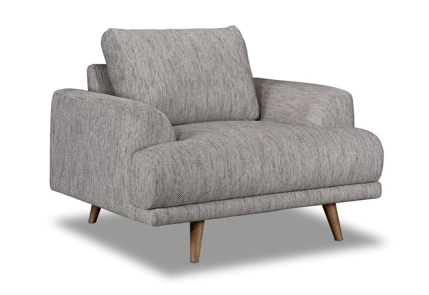 Dianna Sofa, Loveseat and Chair Set - Grey