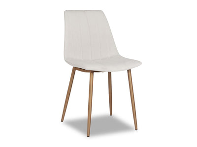 Drew Side Chair - Champagne Gold, Antonio Linen