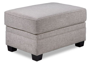 Duffield Ottoman and a Half - Light Beige