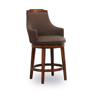 Dusty Counter Height Stool - Dark Brown