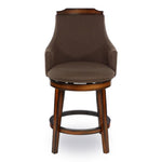 Dusty Counter Height Stool - Dark Brown