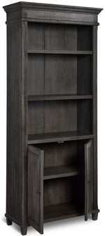 Eastwood 2 Door Bookcase - Grey