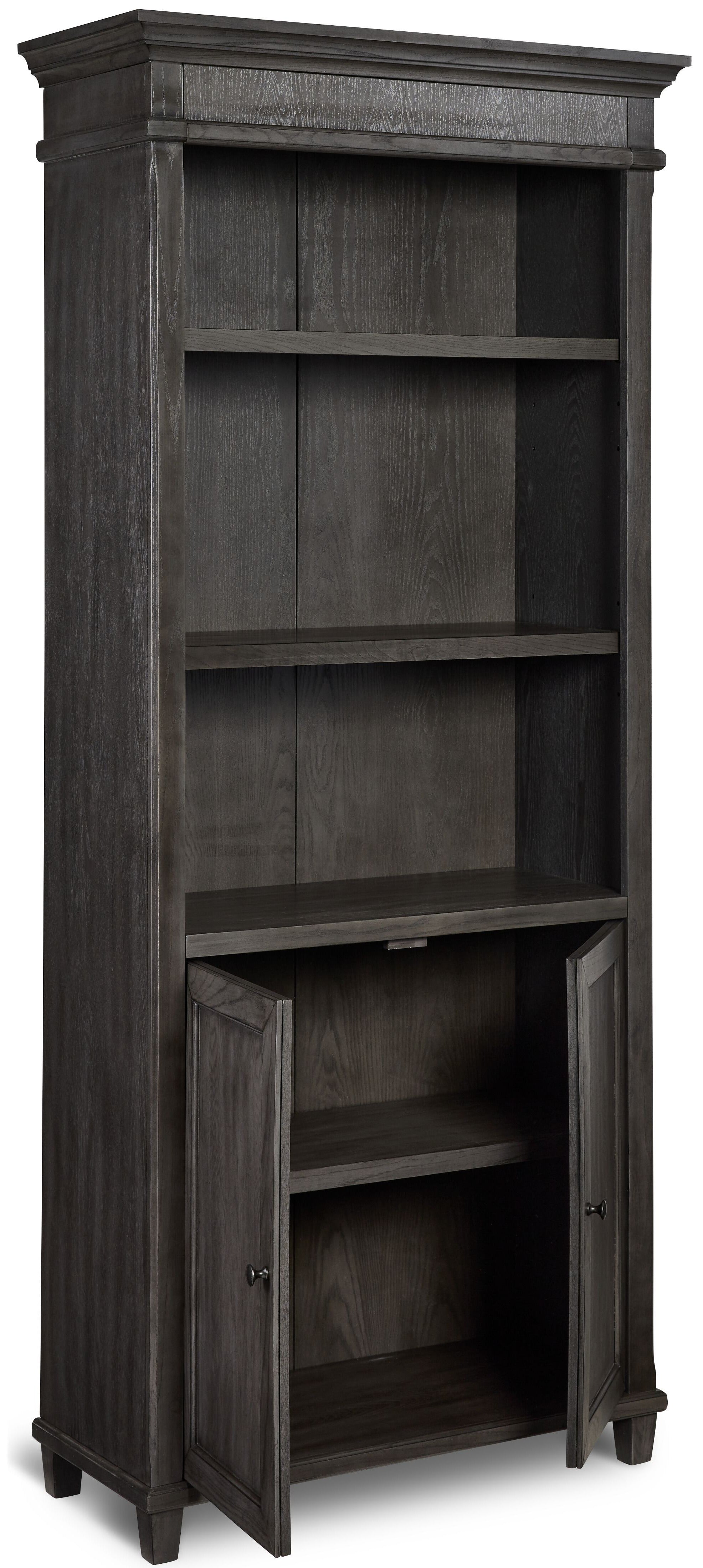 Eastwood 2 Door Bookcase - Grey
