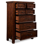 Eden 5-Piece Queen Storage Bedroom Package - Dark Brown