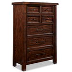 Eden 5-Piece Queen Storage Bedroom Package - Dark Brown