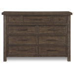 Eden 9 Drawer Dresser - Grey