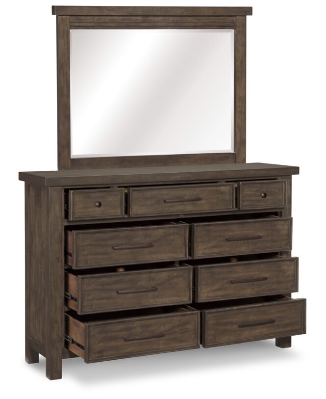 Eden 6-Piece King Storage Bedroom Package - Grey