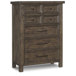 Eden 6 Drawer Chest - Grey