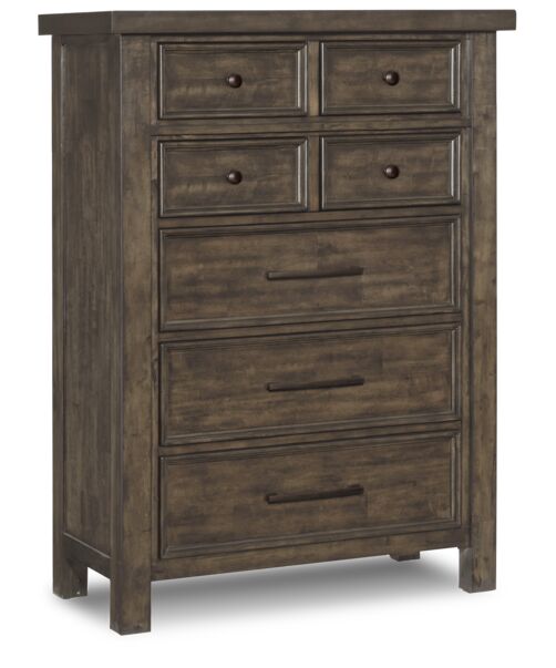 Eden 6 Drawer Chest - Grey