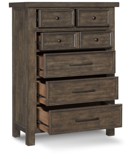 Eden 6 Drawer Chest - Grey