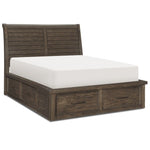 Eden 3-Piece King Storage Bed - Grey