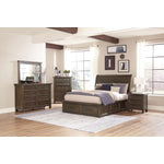 Eden 3-Piece King Storage Bed - Grey