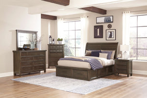 Eden 5-Piece Queen Storage Bedroom Package - Grey