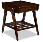 Eden End Table - Walnut