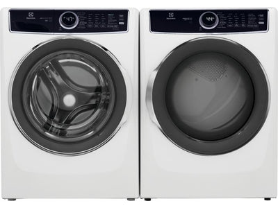 Electrolux White Front-Load Washer (5.2 cu. ft.) & Electric Dryer (8.0 cu. ft.) - ELFW7537AW/ELFE753CAW