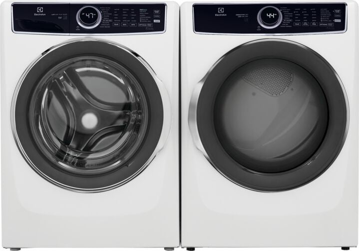 Electrolux White Front-Load Washer (5.2 cu. ft.) & Electric Dryer (8.0 cu. ft.) - ELFW7537AW/ELFE753CAW