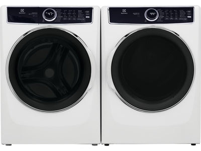 Electrolux White Front-Load Washer (5.2 cu. ft.) & Gas Dryer (8.0 cu. ft.) - ELFW7637AW/ELFG7637AW