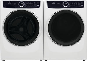 Electrolux White Front-Load Washer (5.2 cu. ft.) & Gas Dryer (8.0 cu. ft.) - ELFW7637AW/ELFG7637AW