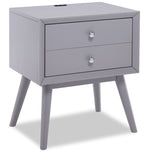 Elroy Night Table - Grey