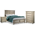 Emma 5-Piece Full Bedroom Package - Oak