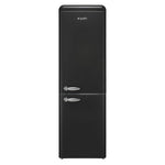 Epic 24" Black Retro Bottom Mount Frost Free Refrigerator (11.0 cu. ft.) - ERFF111BL