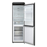 Epic 24" Black Retro Bottom Mount Frost Free Refrigerator (11.0 cu. ft.) - ERFF111BL