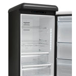 Epic 24" Black Retro Bottom Mount Frost Free Refrigerator (11.0 cu. ft.) - ERFF111BL