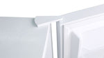 Epic 28" White Top Mount Refrigerator (17.0 cu. ft.) - EFF170W