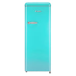 Epic 21.5" Aqua-Turquoise Retro All-Refrigerator (9.0 cu. ft.) - ERAR88TIF