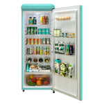 Epic 21.5" Aqua-Turquoise Retro All-Refrigerator (9.0 cu. ft.) - ERAR88TIF