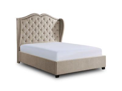 Evelyn 3-Piece Queen Bed - Beige