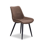 Elxse Side Chair-Brown, Black