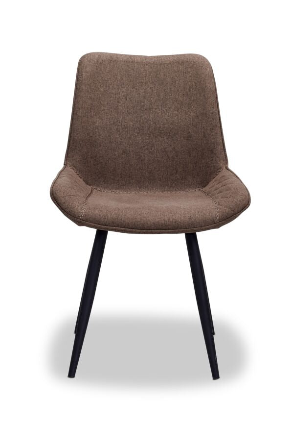Elxse Side Chair-Brown, Black