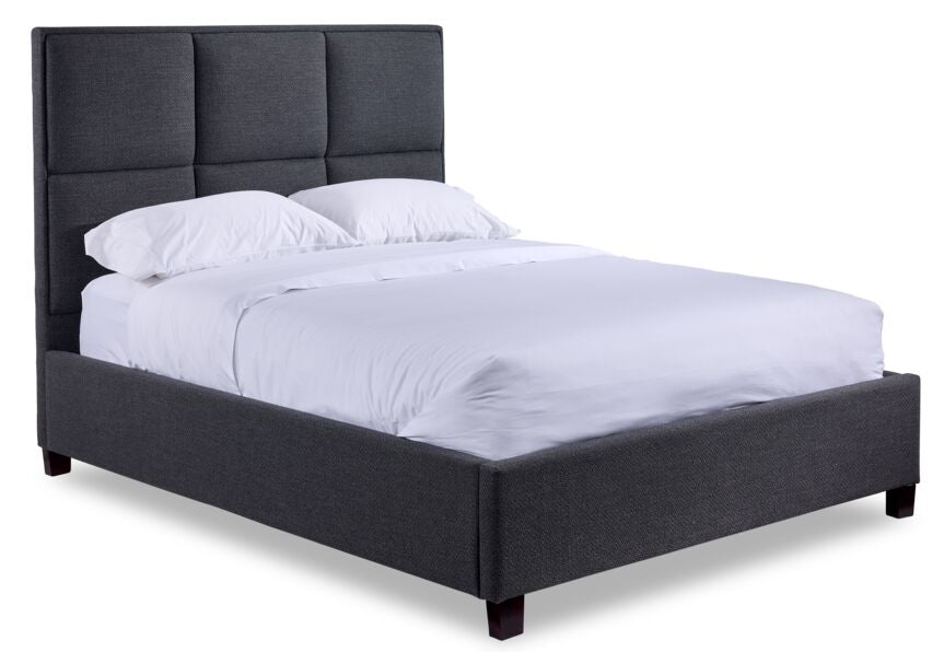 Flair 3-Piece Twin Bed Grey Lux Decor Sales Ltd