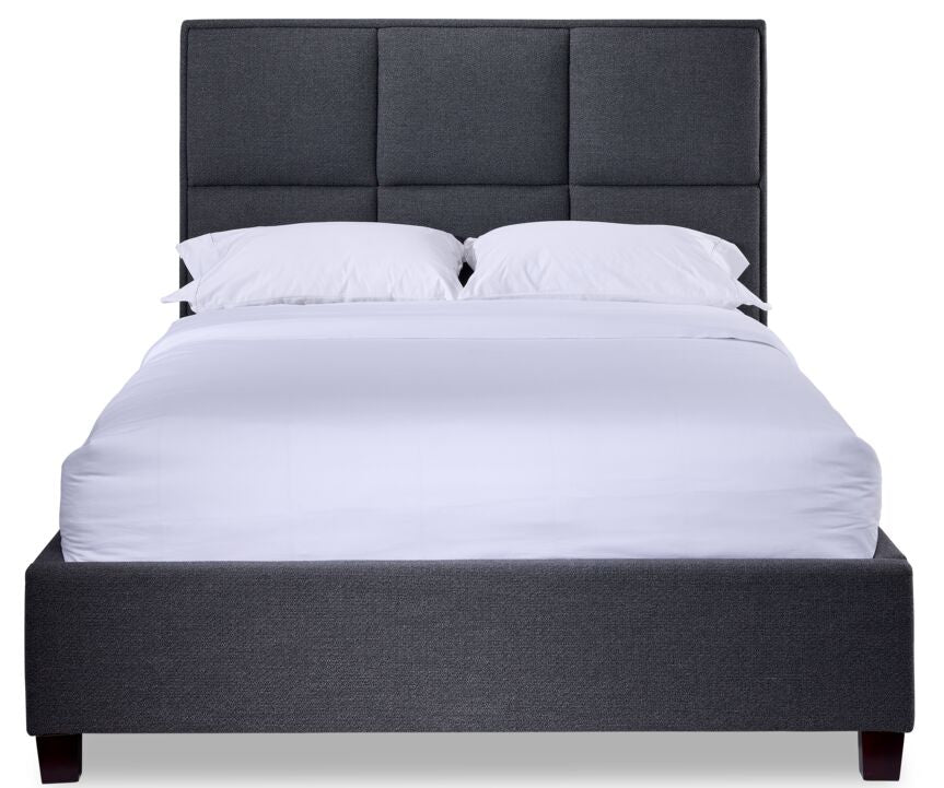Flair 3-Piece Queen Bed - Grey