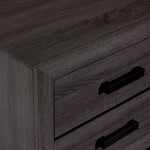 Fog 5-Drawer Chest - Grey, Black