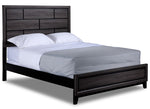 Fog 6-Piece Queen Bedroom Package - Grey, Black