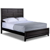 Fog 3-Piece Full Bed - Grey, Black