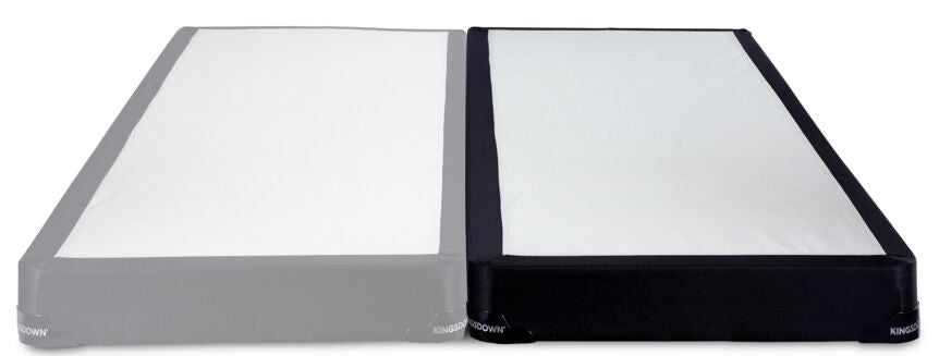 Kingsdown Queen Split Low Profile Boxspring Black Leon s