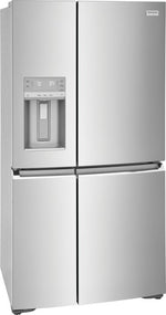 Frigidaire Gallery 36" 21.5 Cu. Ft. Smudge-Proof® Stainless Steel Counter-Depth 4-Door French Door Refrigerator - GRQC2255BF