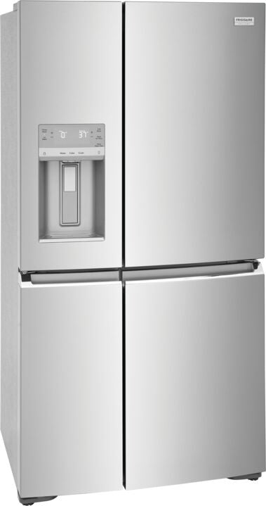 Frigidaire Gallery 36" 21.5 Cu. Ft. Smudge-Proof® Stainless Steel Counter-Depth 4-Door French Door Refrigerator - GRQC2255BF