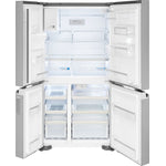 Frigidaire Gallery 36" Smudge-Proof® Stainless Steel Counter-Depth 4-Door Refrigerator (21.5 cu. ft.) - GRQC2255BF