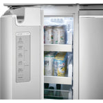 Frigidaire Gallery 36" Smudge-Proof® Stainless Steel Counter-Depth 4-Door Refrigerator (21.5 cu. ft.) - GRQC2255BF