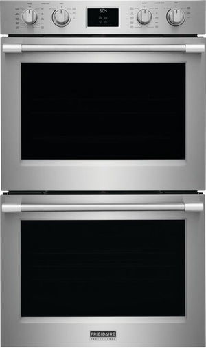 Frigidaire Professional Smudge-Proof® Stainless Steel 30" Double Wall Oven with Total Convection (10.6 cu. ft.) - PCWD3080AF